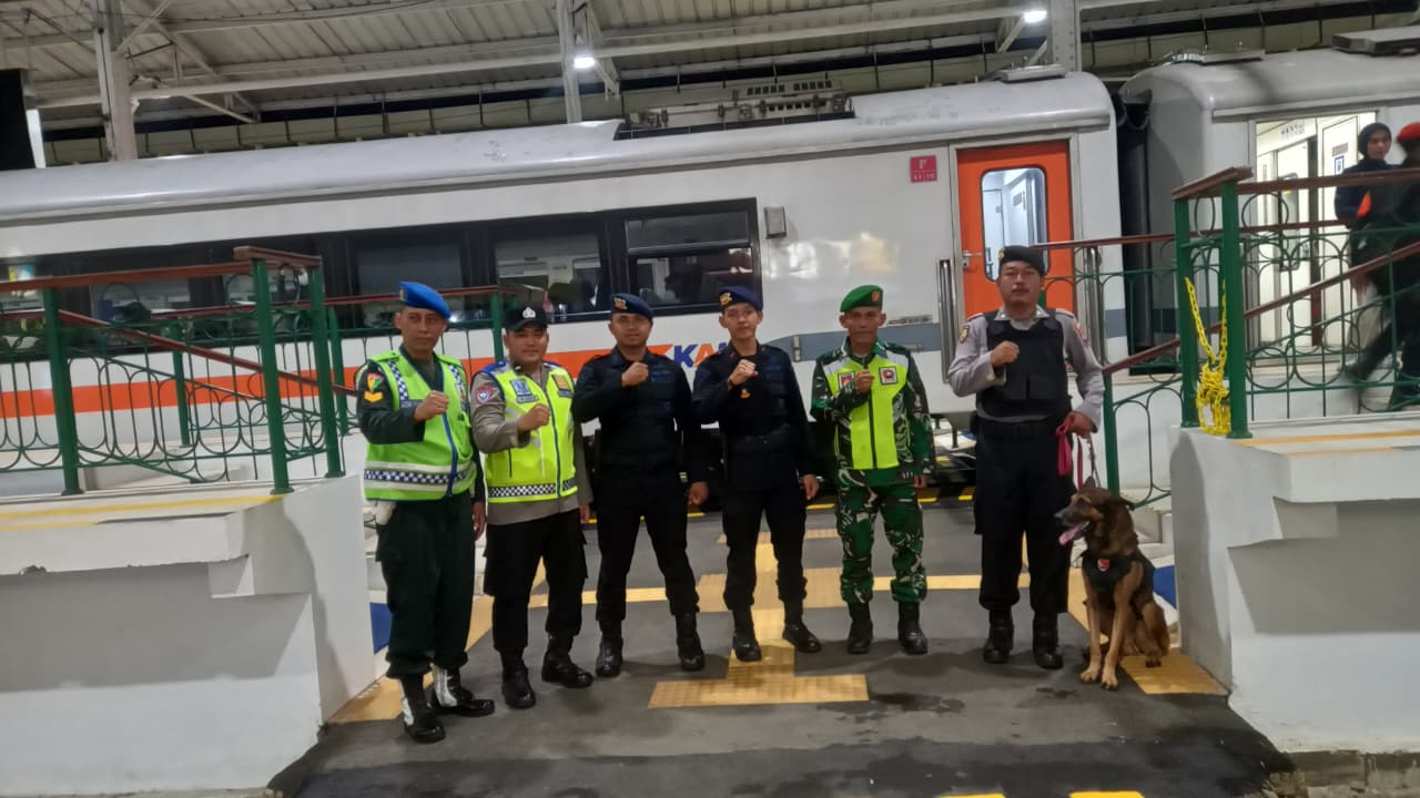 OKC 2026: Unit K-9 Polresta Banyumas Perketat Pengamanan Stasiun Purwokerto