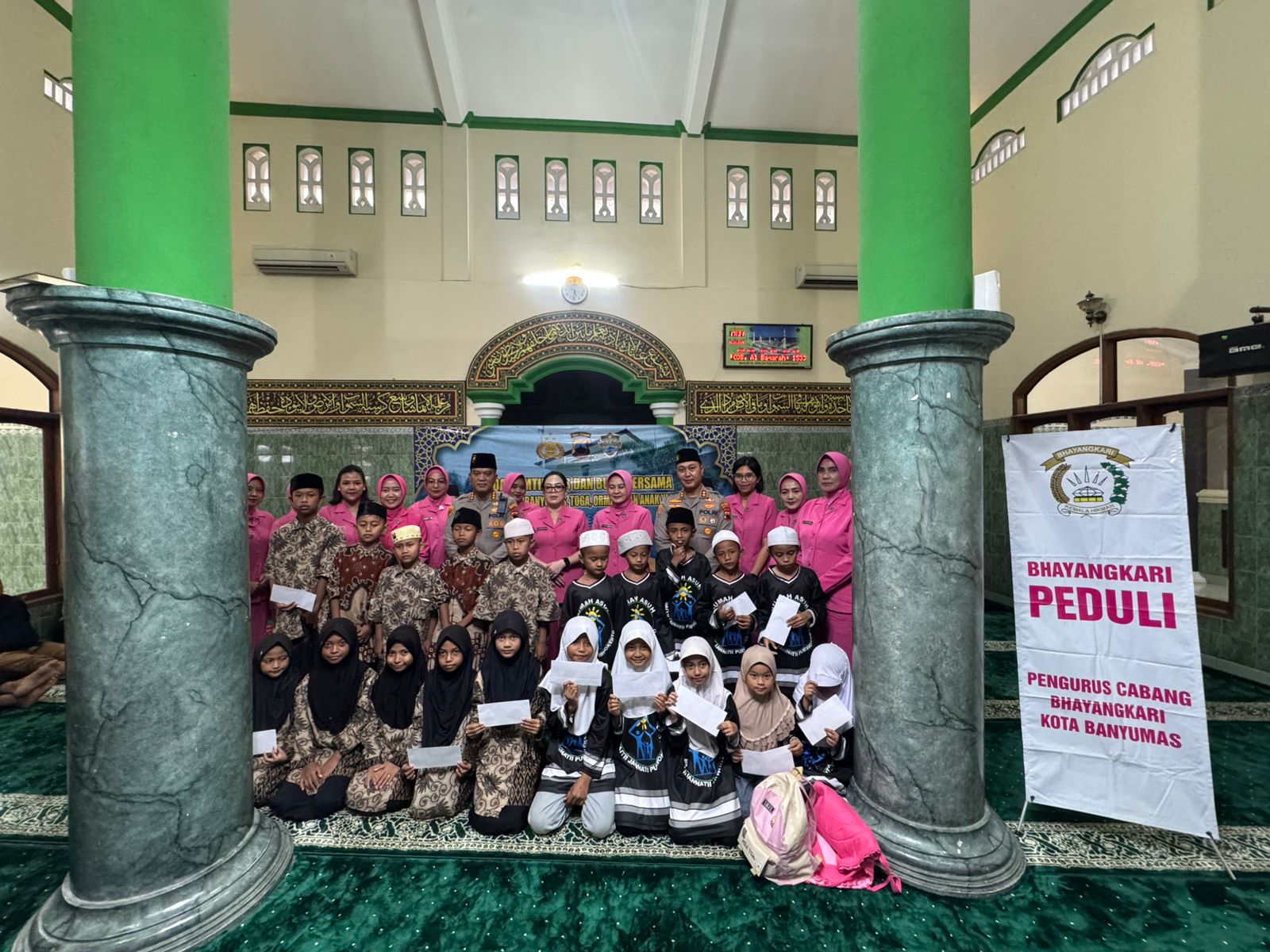 Di Polresta Banyumas, Santunan Anak Yatim Warnai Doa Kamtibmas dan Buka Puasa Bersama Toga